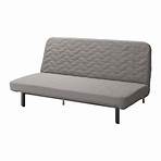 NYHAMN - 三人座沙發床, 附泡棉床墊/Knisa 灰色/米色, 200x97x90 公分 | IKEA 線上購物