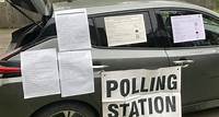 Local elections: Voters cast their ballots in weird places including the boot of a car, a cafe, a laundrette and a football stadium
