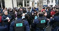 Pro-Palästina-Demo: Studentenprotest an der Science Po Paris