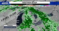 Warming trend brings rain showers to Metro Detroit during NFL draft weekend