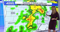 Timeline for weekend showers, storms in Metro Detroit