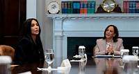 Kim Kardashian joins Kamala Harris, pardon recipients to discuss criminal justice reform