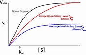 Competitive and noncompetitive inhibition graph