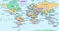 Carte des États du monde