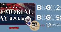 Current Ad CURRENT AD > MEMORIAL DAY BOGO SALE* - IN-STORE ONLY | LEARN MORE >>