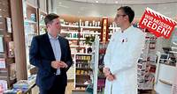 Staatssekretär Dr. Florian Toncar besucht Apotheke Höfingen