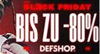 DefShop Black Friday Sensationsdeals – bis zu 80% Rabatt