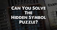 Puzzle #9: Can You Solve The Hidden Symbol Puzzle?