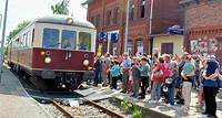 Bahnhofsfest in Flechtingen Sonderfahrt: Ansturm auf den „Esslinger“-Triebwagen