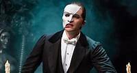 Ben Crawford as The Phantom in The Phantom of the Opera.