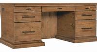 Hooker Furniture Home Office Big Sky Executive Desk 6700-10562-80