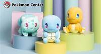 Pokémon Plush That Pop Choose among Bulbasaur, Charmander, and Squirtle from the Pokémon Center’s Soda Pop Plush collection.
