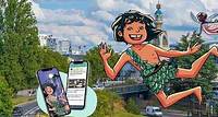 Fluchtspiel für Kinder in der Stadt Nantes - Peter Pan