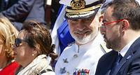 Le roi Felipe VI célèbre la Journée des Forces armées en principauté des Asturies