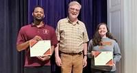 Outstanding Student Leader Awards Presented to Quentin Barclay and Clara Jo Harvey