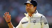 Sachin Tendulkar of India waves to fans during day one of the First Test match between Australia and India at Melbourne Cricket Ground on December