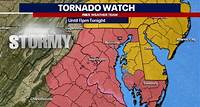 Tornado watch issued across DC, Maryland & Virginia