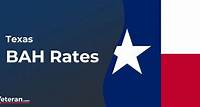 2023 Texas BAH (Basic Allowance for Housing) Rates