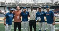 Cole and Collins welcome MLB stars to London Stadium | West Ham United F.C.