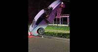 Ann Arbor PD: Crash leaves car ‘vertical in the air’