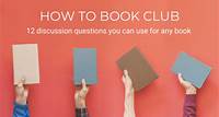 12 Best Book Club Discussion Questions for Any Book