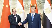 Xi Jinping holds talks with Egyptian president