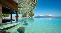 3. Te Moana Tahiti Resort Charming resort with ocean swimming, tropical vibes & stunning Moorea views. Spacious rooms, kitchens, balconies & swim-up bar. Delightful infinity pool.