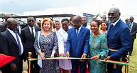 PREMIERE DAME CI Lutte contre le Cancer, Dominique Ouattara a procédé à l'i La Première Dame, Madame Dominique Ouattara a inauguré le Centre de Nutrition Dominique Ou Côte d'Ivoire 737 Vues