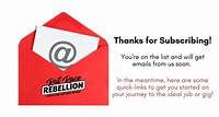 Thank you for subscribing to the Rat Race Rebellion Email Newsletter!