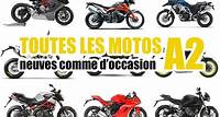 Liste motos A2 éligibles de 47,5 chevaux et 34 chevaux, 34 kW et 25 kW