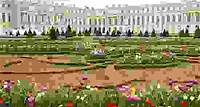 The gardens at the Palace of Versailles, France, designed by André Le Nôtre.