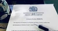 How to get a certificate of incorporation