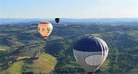 Flug im Heißluftballon über die Toskana ab Siena