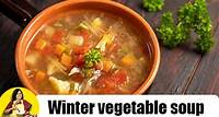 Winter Vegetable Soup Video