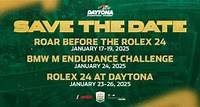 2025 Rolex 24 At DAYTONA Dates Announced