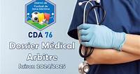 Dossier médical Arbitre Saison 2024/2025