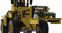 Heavy duty articulated forklift - 42114 C model