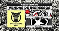 Brasileirão – Vendas de ingressos: Corinthians x Botafogo (30/7) - Neo Química Arena