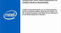 Intel Wireless Bluetooth f�r Windows 10