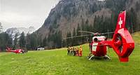 Anspruchsvolle Einsätze am Wochenende Die Rettungshelikopter der Rega waren am…