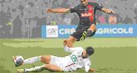 O gesto defensivo de Achraf Hakimi contra o Lyon