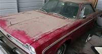 1966 Plymouth Fury Red VIP *Rare Barn Find - Painted Red in Color - New in interior done to original