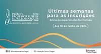 Últimas semanas para as inscrições no Prêmio Professor Rubens Murillo Marques 2024