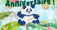 Un anniversaire en musique ! Dans la jungle, un beau panda nous a réservé sa plus belle surprise ! Fort de son grand talent de musicien, il interprète pour nous un air bien connu qui ravira ceux qui fêtent leurs anniversaires aujourd'hui !