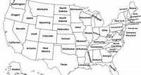 Printable US Map -50states.com