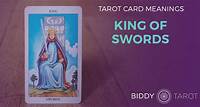 King of Swords Tarot Card Meanings | Biddy Tarot