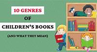 Do You Know Your Children's Book Genres?