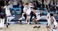 Final seconds from UConn's second men's basketball title in a row