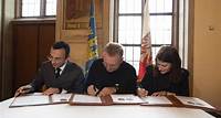 „Lviv ist die richtige Wahl zum richtigen Zeitpunkt“ Oberbürgermeister Josef und Bürgermeister Sadovyy unterzeichnen Städtepartnerschaftsvertrag zwischen Frankfurt und Lviv