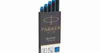Parker Standard Washable Blue Ink Cartridges (5 pcs) Katalognummer: 1950383